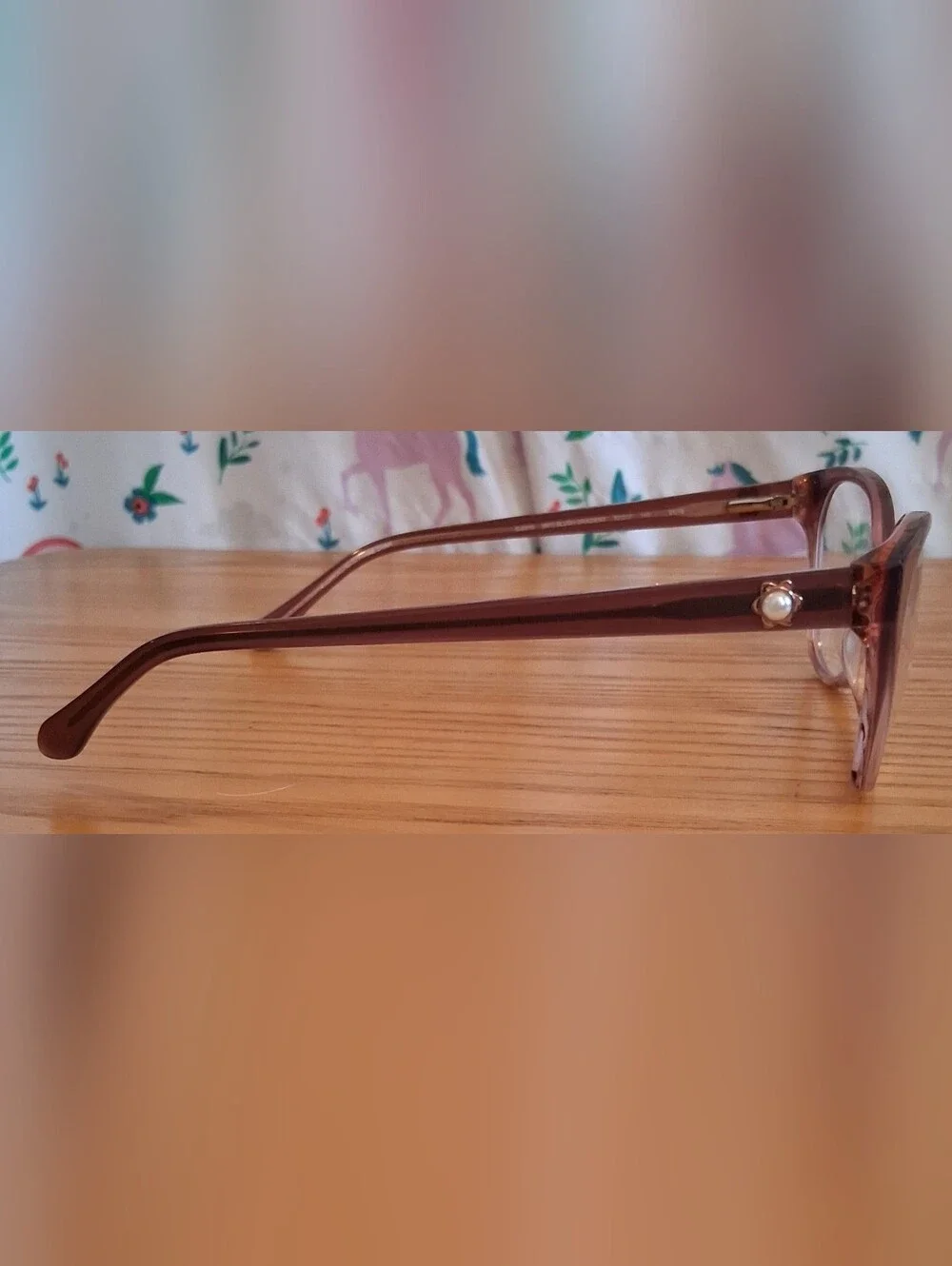 EUC Draper James DJ5010 Blush Pink Gradient Cat Eye Everyday Glasses Frames
